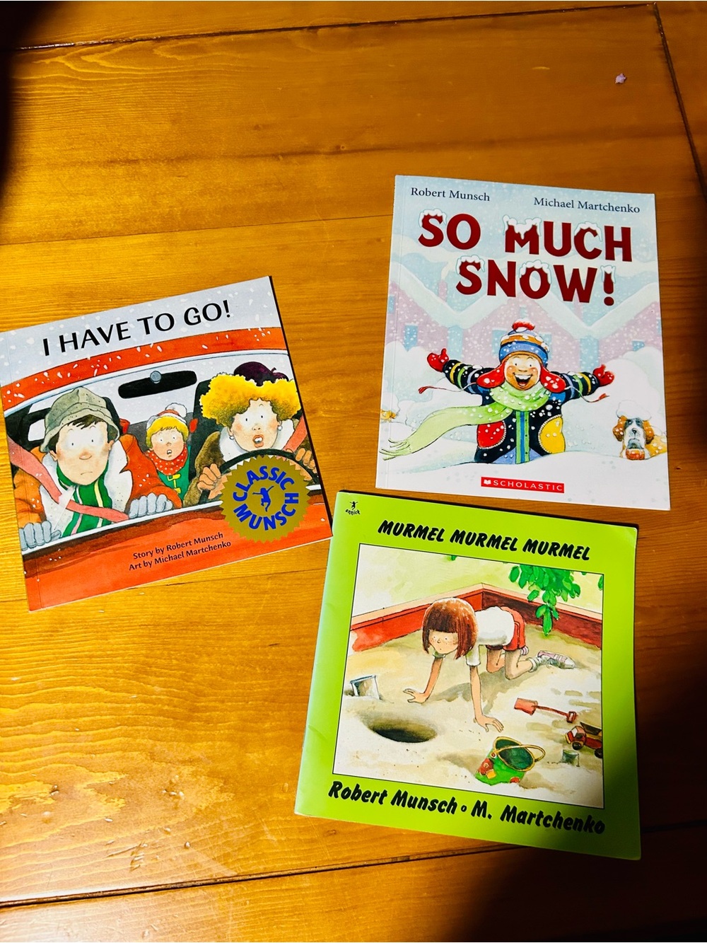 Robert Munsch paperback books set